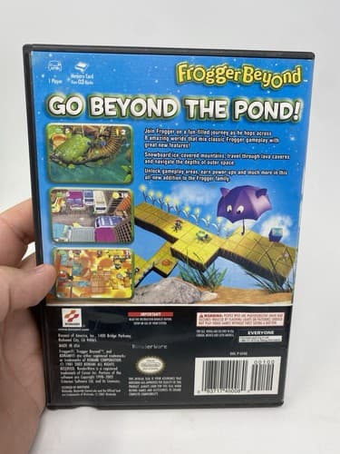 Frogger Beyond (Nintendo GameCube, 2002) No Manual - Tested — photo 8