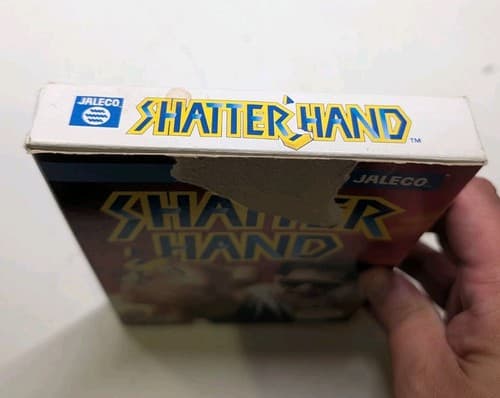 Shatterhand (Nintendo Entertainment System 1991) NES COMPLETE w Damaged Box — photo 2