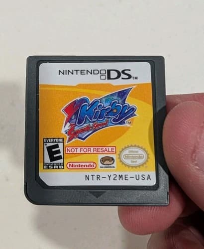 Kirby Squeak Squad NFR Not For Resale Nintendo DS Cart Demo