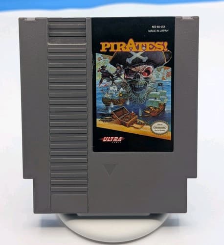 Pirates Nintendo NES Game Cartridge Tested and Working
