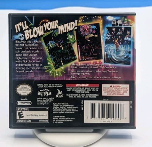Big Bang Mini (Nintendo DS, 2009) GAME AND CASE w/ Slip Cover- Tested — photo 4