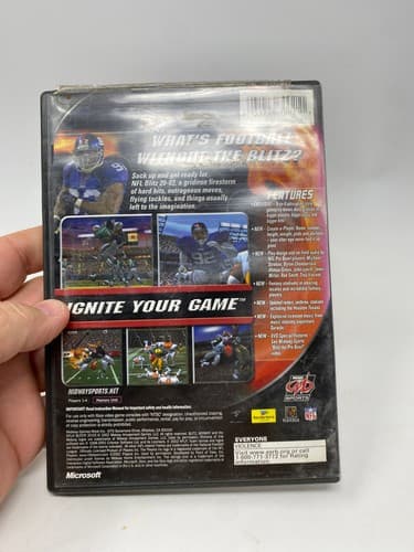 NFL Blitz 2003 (Microsoft, 2002) CIB Complete Authentic Tested — photo 8