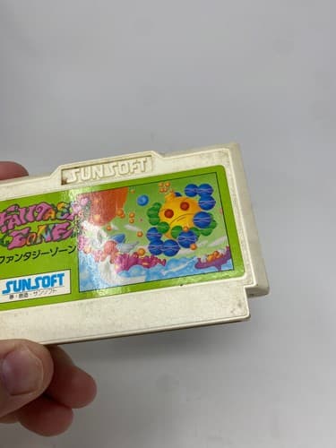 Fantasy Zone (Famicom NES) Japan import US Seller - Tested Loose Cartridge Only — photo 3