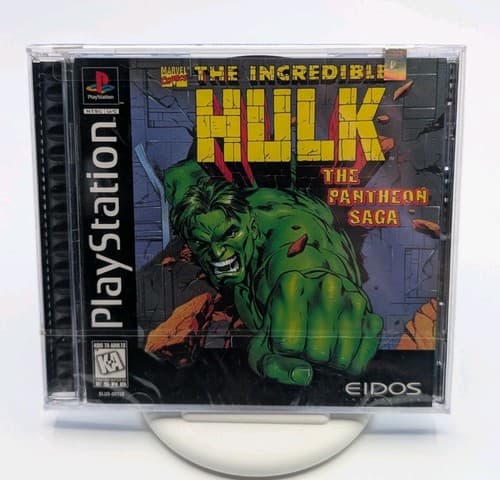 The Incredible Hulk The Pantheon Saga PlayStation 1 PS1 Brand New Sealed
