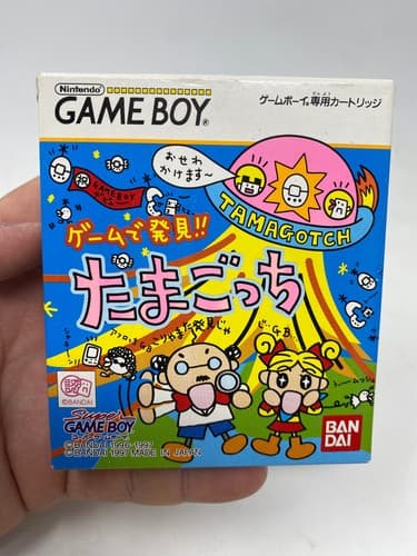 Tamagotchi: Osucchi to Mesucchi (Nintendo Gameboy) Japan Import Game & Box