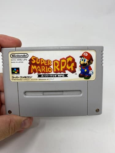 Super Mario RPG SFC Super Famicom Nintendo Japan Import Cartridge SHVC-3J
