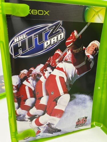 NHL Hitz Pro (Microsoft Original Xbox, 2003) complete CIB Authentic Tested — photo 8