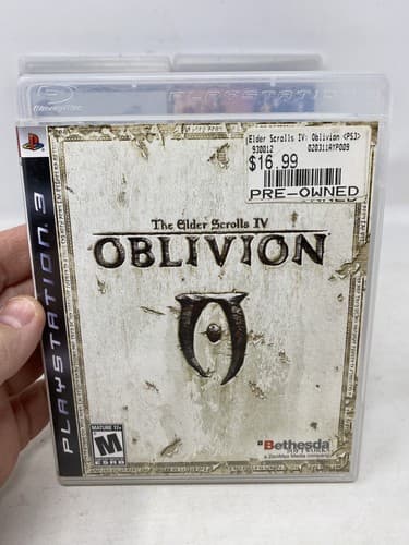 3 games Lot Bundle PS3 Final Fantasy Kingdom Hearts Elder Scrolls Oblivion Etc — photo 2