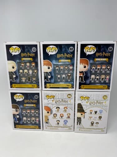 Funko Pop! Harry Potter Vinyl Figures Lot of 6 - Harry Potter Ron Weasley — photo 5