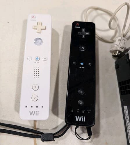 Nintendo Wii Console Systems - White & Black - Parts, Repair, AS-IS With Extras — photo 5
