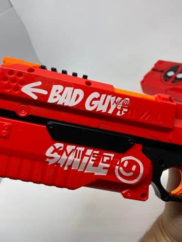 NERF Rival Marvel Deadpool Kronos XVIII-500 Dual Pack Pistols 2017 Working — photo 7