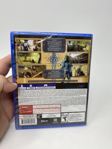The Quest for Excalibur: Puy du Fou Sony PlayStation 4 Brand New factory Sealed — photo 8