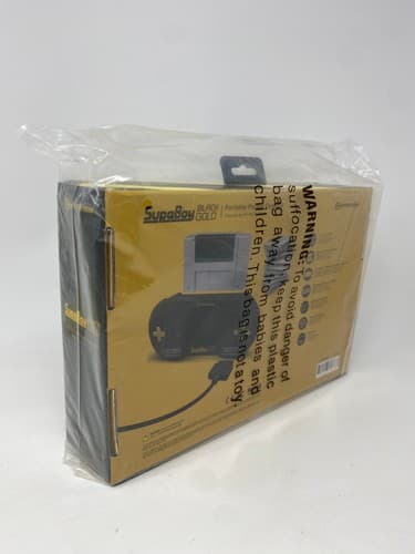 Hyperkin SupaBoy Portable Pocket BlackGold Console - Brand New - Factory Sealed — photo 3