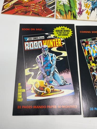 Nemesis The Warlock #1 - 7 Complete Set Necro Series Books Set 1984 Eagle Comics — photo 9