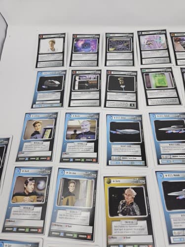 Star Trek CCG Lot of Of 61 Cards Mixed - Characters, Vehicles — photo 6