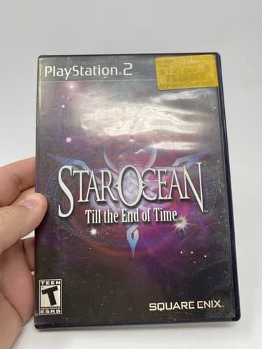 Star L Ocean: Till the End of Time Sony PlayStation 2 PS2 2004 TESTED CIB Black — photo 2