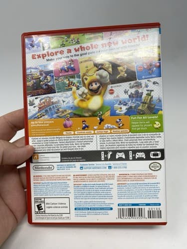 Nintendo Super Mario 3D World Nintendo Wii U Multiplayer Platformer NTSC-U/C — photo 8