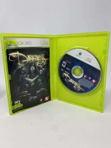 The Darkness Xbox 360 2007 M Rated Game 2K NTSC Complete Case Manual — photo 8