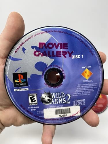 Wild Arms 2: Second Ignition (Sony PlayStation 1, 2000) DISCS ONLY! FREE SHIP — photo 2