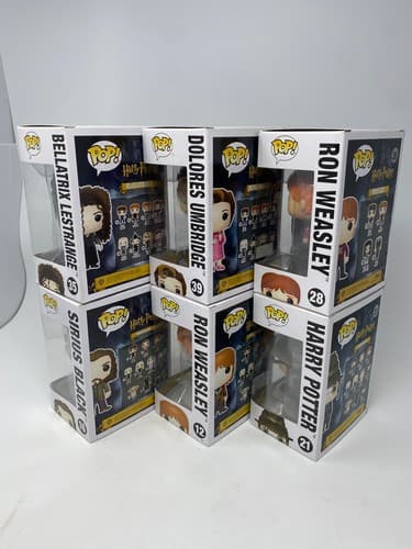 Funko Pop! Harry Potter Vinyl Figures Lot of 6 - Harry Potter (Sorting Hat) — photo 4