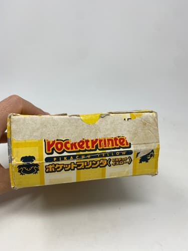 Nintendo Game Boy Pocket Printer Pikachu Yellow Camera Tested Japan — photo 7
