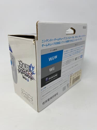Nintendo Wii U OEM Smash Bros. White GameCube Controller In Box | US SELLER — photo 3