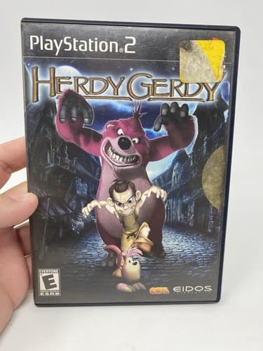 Herdy Gerdy PlayStation 2 PS2 Complete CIB Case Manual Disc Clean Eidos Core