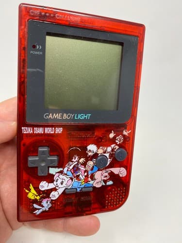 Nintendo Game Boy Light Console only Tezuka Osamu Astro boy Red / No Accessory