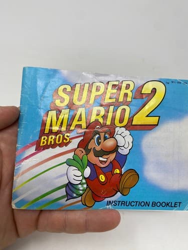 Nintendo Super Mario Bros. 2 Original Instruction Manual Booklet English NES — photo 2