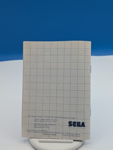 Zaxxon 3-D Sega Master System Game, Box, Manual Tested — photo 5