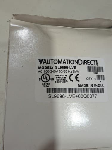 AUTOMATION DIRECT, SL9696-LVE, TEMPERATURE CONTROLLER New