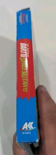 NES The Simpsons Bart Vs Space Mutants Boxed No Manual Nintendo Original 1991 — photo 2