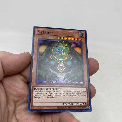 Kazejin & Twin-Headed Thunder Dragon MRD-EN120 EN026 Unlimited Ed Yugioh Foils — photo 5