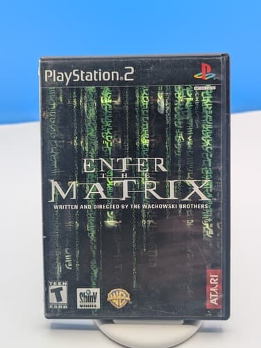 Enter the Matrix PS2 CIB Sony PlayStation 2 Complete with Manual / Black Label