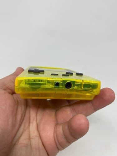Nintendo GameBoy Light Game Boy GB Console Clear Yellow Toys R Us Limited Model — photo 6