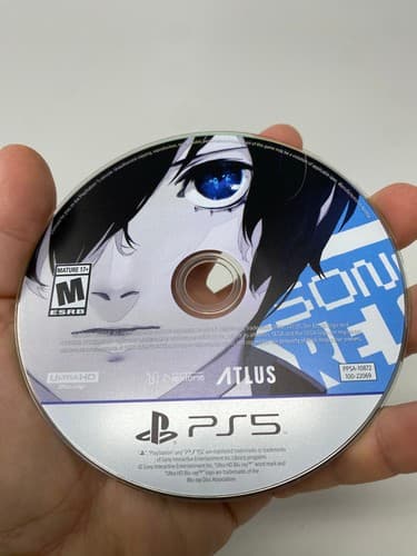 PS5 Persona 3 Reload DISC ONLY Sony PlayStation 5 Authentic Tested — photo 3