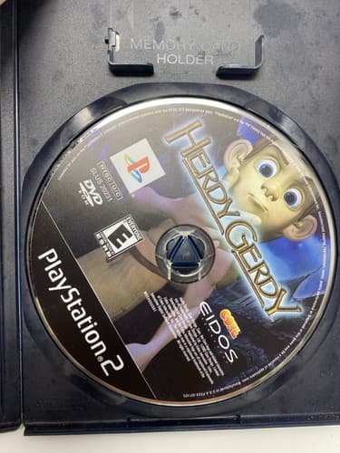 Herdy Gerdy PlayStation 2 PS2 Complete CIB Case Manual Disc Clean Eidos Core — photo 9