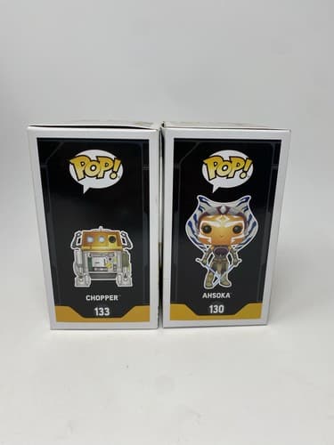 Funko POP Star Wars Rebels Lot Chopper & Ahsoka #133 & #130 Hot Topic Exclusive — photo 7