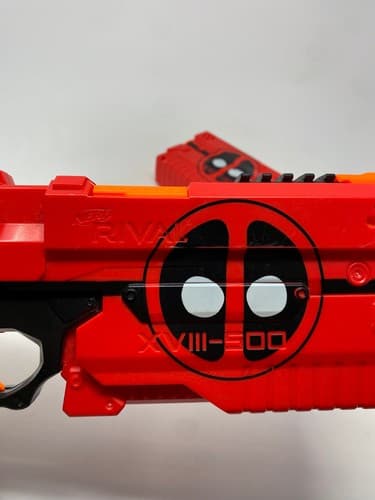 NERF Rival Marvel Deadpool Kronos XVIII-500 Dual Pack Pistols 2017 Working — photo 5