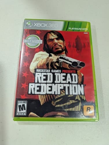 Red Dead Redemption (Microsoft Xbox 360, 2010) CIB With Map And Manual Tested