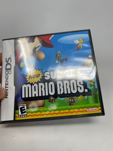 New Super Mario Bros Nintendo DS NEW Factory Sealed USA Red Nintendo Logo 00000 — photo 4