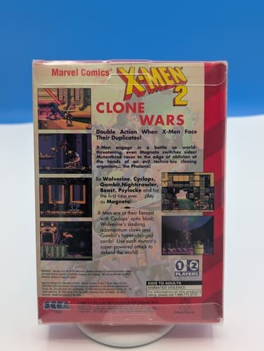 X-Men 2: Clone Wars, Sega Genesis, 1995, CIB, Manual, Authentic — photo 2