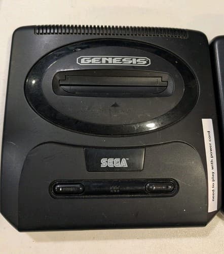 2 SEGA Genesis Lot, MK-1631 Model 2 Console, For Parts Or Repair — photo 3