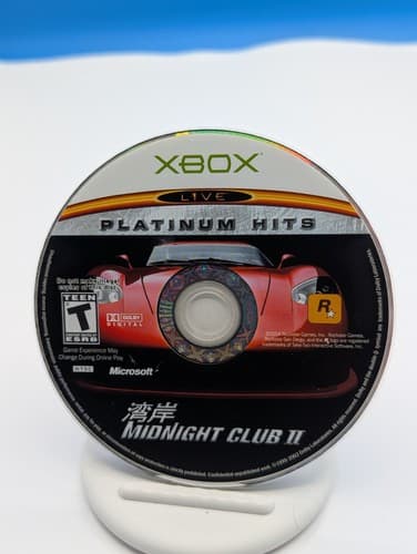 Midnight Club II 2 (Microsoft Xbox, 2003) Complete CIB Game Manual & Case Tested — photo 6