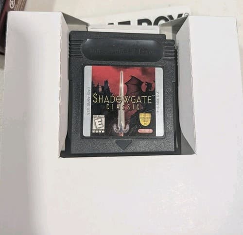 Shadowgate Classic (Nintendo Game Boy Color, 1999) Used with Box and Manual — photo 5