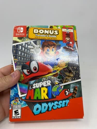 Super Mario Odyssey Nintendo Switch Starter Pack Traveler’s Guide New / Sealed — photo 2