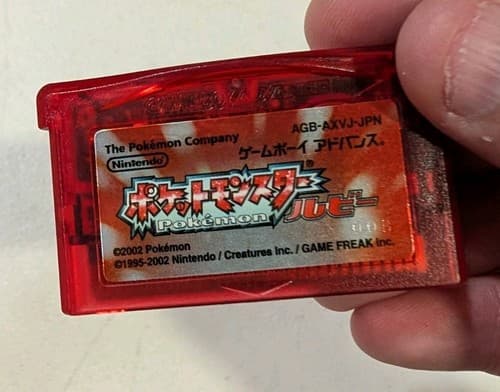 Pokemon Ruby Sapphire set Nintendo GameBoy Advance GBA Japanese ver Tested — photo 2