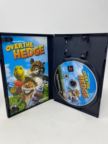 TESTED PlayStation 2 PS2 Game OVER THE HEDGE with Manual Complete Black Label — photo 7