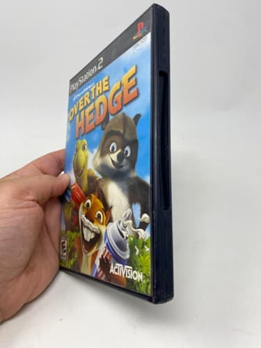 TESTED PlayStation 2 PS2 Game OVER THE HEDGE with Manual Complete Black Label — photo 2