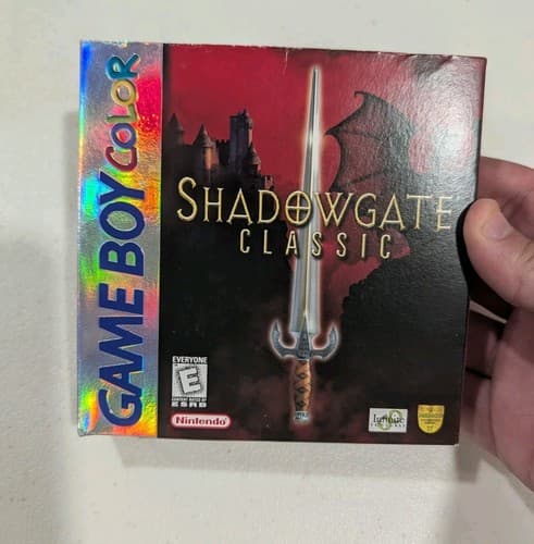 Shadowgate Classic (Nintendo Game Boy Color, 1999) Used with Box and Manual
